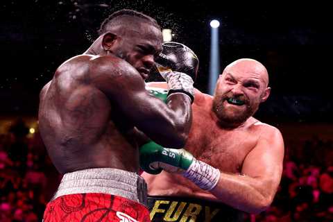 Tyson Fury reacts to Deontay Wilder breaking down in tears following Robert Helenius win and claims ..