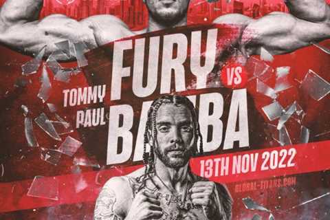 Tommy Fury vs Paul Bamba date: Live stream, UK start time, TV channel, FULL fight card for Global..