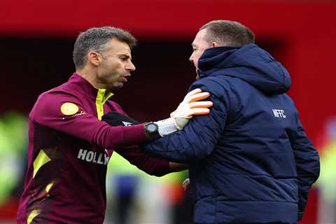 Thomas Frank accuses Nottingham Forest groundsman of INJURING Brentford coach in bust-up after..