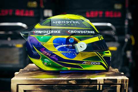 Lewis Hamilton to wear Brazilian-inspired helmet for Sao Paulo GP after Mercedes F1 star became..