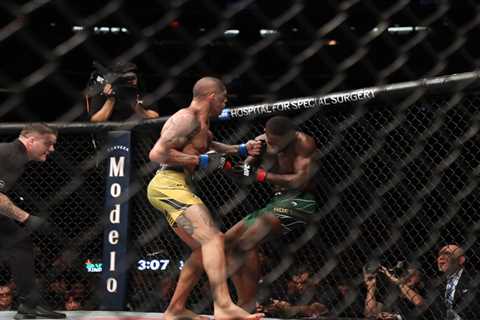 Israel Adesanya against Alex Pereira scorecards revealed before extraordinary UFC 281 KO upset in..