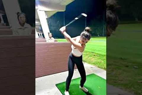 When your friend asks you for swing tips.. 🤦‍♀️ || Shee Golfs #shorts