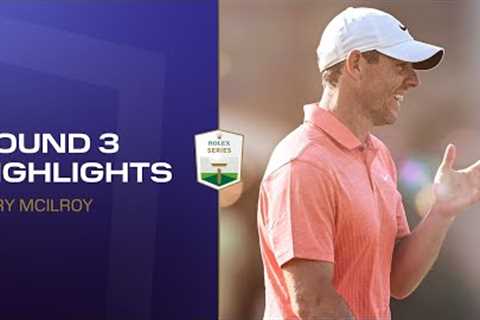 Rory McIlroy Round 3 Highlights | 2022 DP World Tour Championship