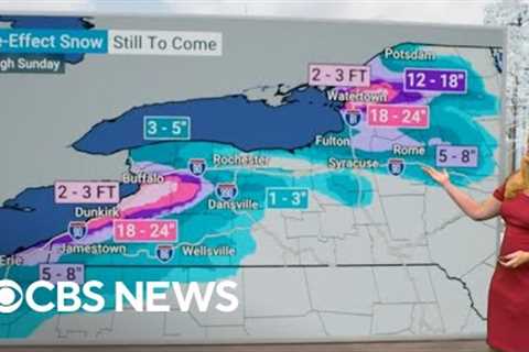 Massive snowstorm hitting western New York