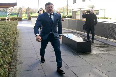 Conor McGregor says ‘lovely day, great to be back’ after he appears in Dublin court on dangerous..