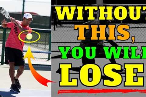 The #1 Shot ALL Players Get WRONG | Briones Pickleball