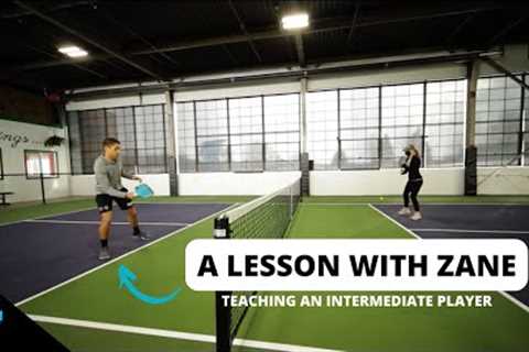 Private Lesson with Pro Pickleball Player Zane Navratil