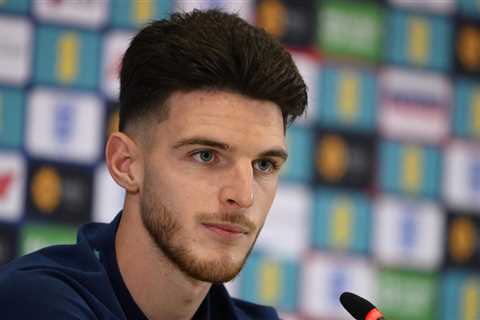 Declan Rice: England midfielder believes the Three Lions should be feared by all nations at Qatar..