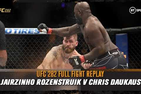 30-seconds is all it took! Jairzinho Rozenstruik v Chris Daukaus  Official UFC Fight Highlights