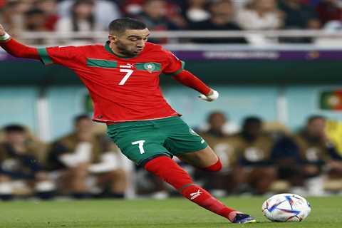 Chelsea and Morocco star Hakim Ziyech gives every penny of international salary to team staff and..