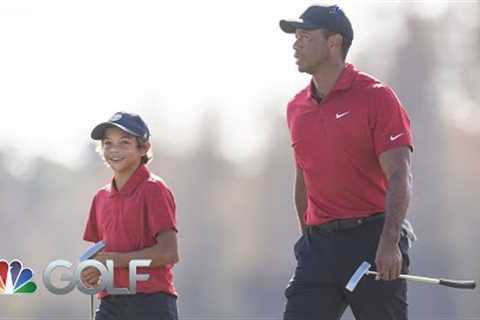 Tiger and Charlie Woods teaming up once again at PNC Championship | Golf Today | Golf Channel