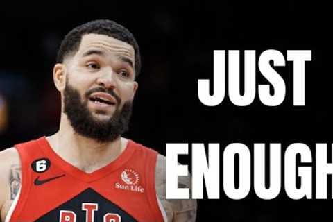 RAPTORS FAMILY: SOMETIMES LESS IS MORE, FRED DID JUST ENOUGH..