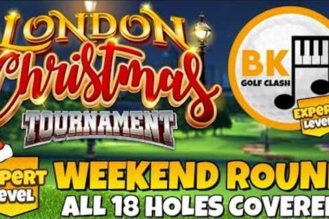 EXPERT -38 WEEKEND ROUND PLAY-THROUGH: London Christmas Tournament | Golf Clash Tips Guide