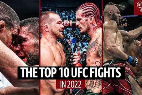 Top 10 UFC Fights of 2022  EPIC showdowns, crazy comebacks, incredible knockouts  BT Sport