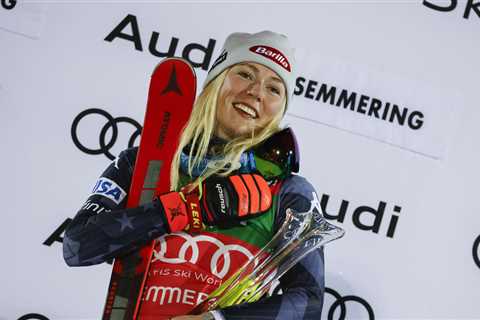 Mikaela Shiffrin wins 80th World Cup race in Semmering slalom to move closer to breaking Lindsey..