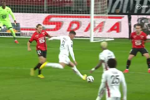 Watch ex-Chelsea star Ross Barkley finally score for Nice with 25-yard screamer but fail to prevent ..