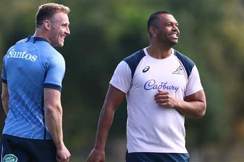 Wallabies training camp, World Cup, Kurtley Beale, Quade Cooper, Bernard Foley, Dave Rennie, Gold..