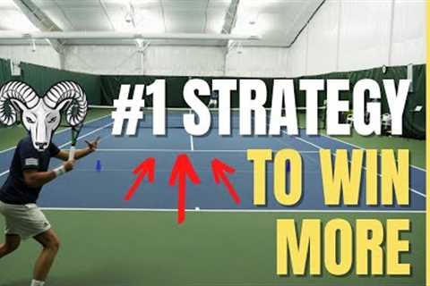 The Single Most Effective (And Easiest) Strategy To Win More Tennis Matches