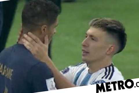 Lisandro Martinez explains ‘really important’ moment with Raphael Varane at World Cup final |..