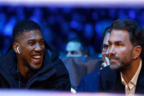 ‘It’s all over really’ – Eddie Hearn admits Anthony Joshua’s career would be FINISHED if he loses..