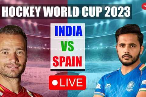 LIVE Updates | India Vs Spain, Hockey World Cup 2023: Australia thrash France 8-0, India to play..