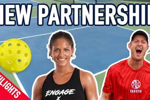 NEW Partnership - Riley Newman & Jessie Irvine - Pickleball Mixed Doubles