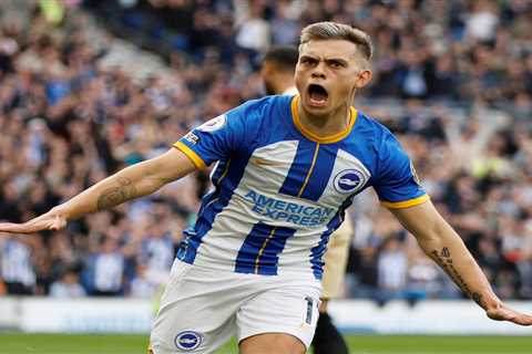 Arsenal COMPLETE £27m Leandro Trossard transfer from Brighton and admit they don’t know if he can..