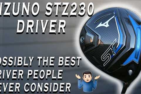 Mizuno STZ230 Driver Review The BEST Driver you WON''T HIT