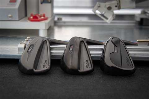 Titleist T-Series Black Irons and Vokey SM9 Jet Black Premium Wedges