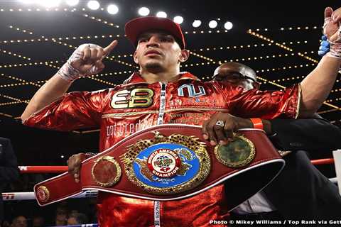 Edgar Berlanga meets with Oscar La Hoya, could he sign with Golden Boy?