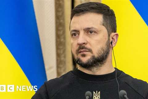 Ukraine war: Russian athletes cannot be allowed at Olympics, Zelensky says