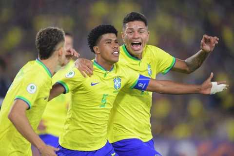 Chelsea boost as Andrey Santos stars for Brazil to set up work permit resolution