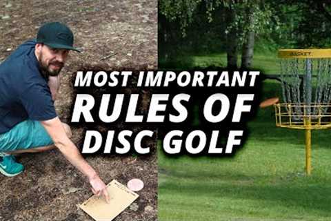 The most important disc golf rules | Disc Golf Basics