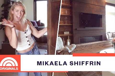 Olympic Ski Champion Mikaela Shiffrin''s New Home & All Her Gold Medals | At Home With Natalie..