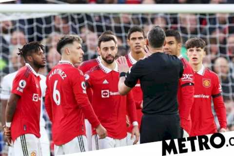 ‘Disrespectful’ Antony blamed for Casemiro’s red card during Manchester United’s victory over..