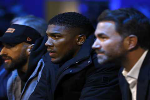 If Anthony Joshua doesn’t win that fight, we’ve got a major problem, says Eddie Hearn ahead of..
