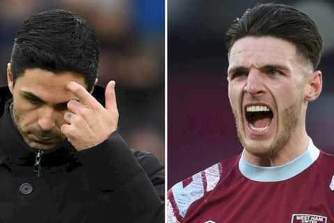 West Ham warn Arsenal and rivals that Declan Rice will cost British transfer record fee