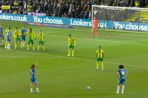 Man Utd loanee Hannibal Mejbri scores outrageous free-kick that nobody was expecting