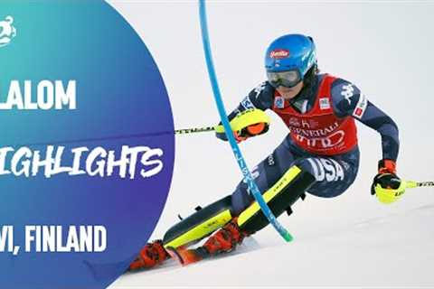 Mikaela Shiffrin makes back-to-back wins! | Levi | FIS Alpine