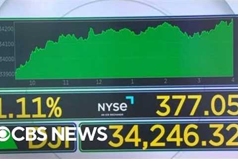 Stocks jump ahead of January Consumer Price Index report