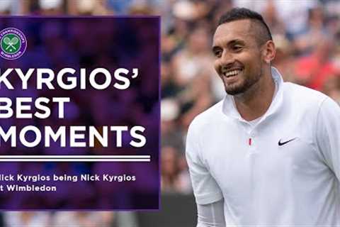 Nick Kyrgios is a born entertainer 😂  | His funniest moments and greatest shots at Wimbledon