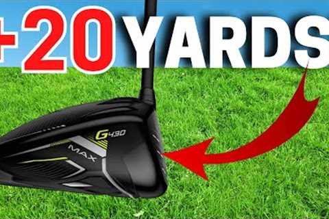 This SIMPLE Change At Set Up Will Add 20 YARDS TO YOUR DRIVES!?