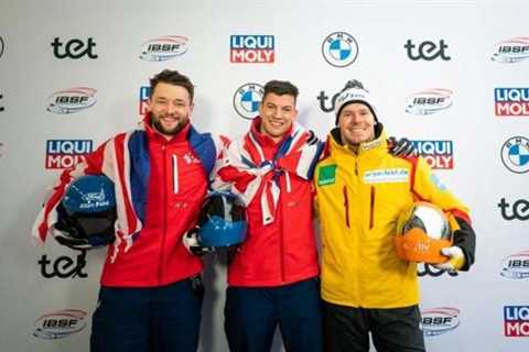 Skeleton World Cup: Matt Weston and Marcus Wyatt win overall silver and bronze