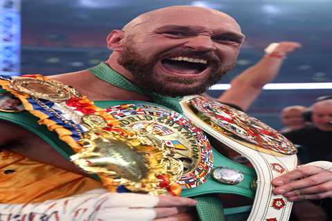 Tyson Fury breaks another record after holding heavyweight title for more than SEVEN YEARS