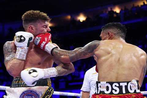 Watch Mauricio Lara’s ‘money shot’ KO of Leigh Wood that left Brit boxer needing oxygen in corner..