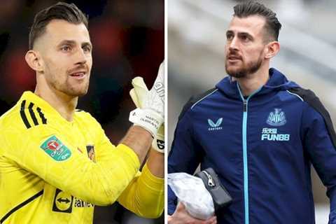 Ex-Man Utd loanee Dubravka picks who he wants to win in Newcastle final with medal on line