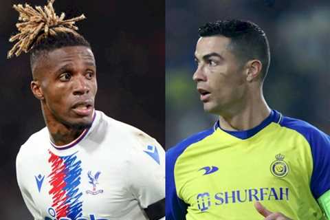 Wilfried Zaha eyeing Cristiano Ronaldo link-up as shock Saudi Arabia switch tempts Crystal Palace..