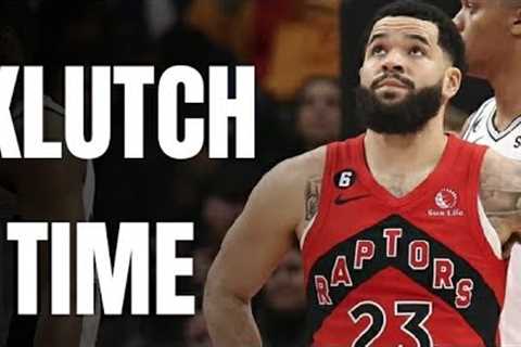 RAPTORS FAMILY: FRED VANVLEET FINALLY SIGNED WIT KLUTCH SPORTS