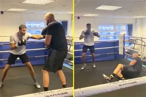 Tommy Fury once ‘knocked out’ Tyson Fury with body shot in sparring, but the video won’t worry Jake ..