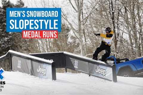Jeep Men’s Snowboard Slopestyle: TOP 3 | X Games Aspen 2023